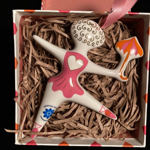 NIB! Jonathan Adler CIRCUS Mrs Acrobat Holiday Ornament / Figurine - RETIRED - Picture 3 of 7